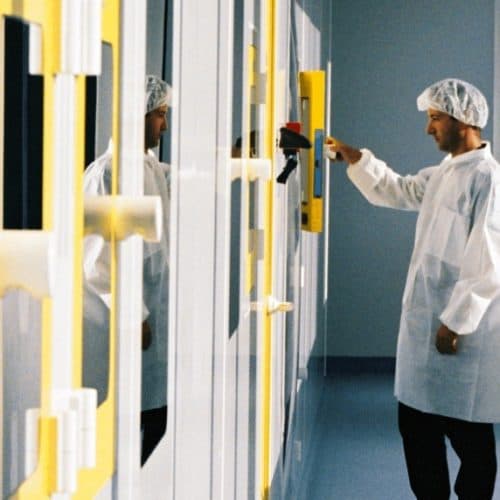 Bâtiments emblématiques du campus Genopole