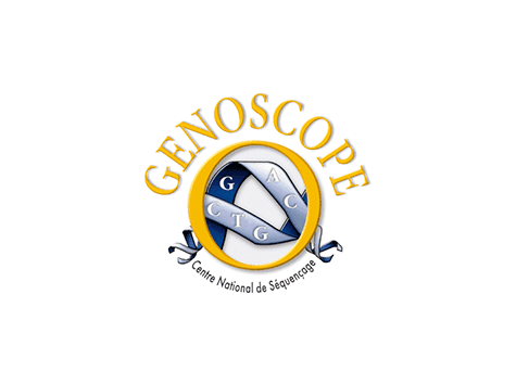 Logo Génomique Métabolique (Genoscope)